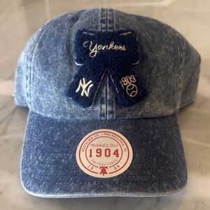 Mitchell & Ness Blue Denim Yankees Cap
